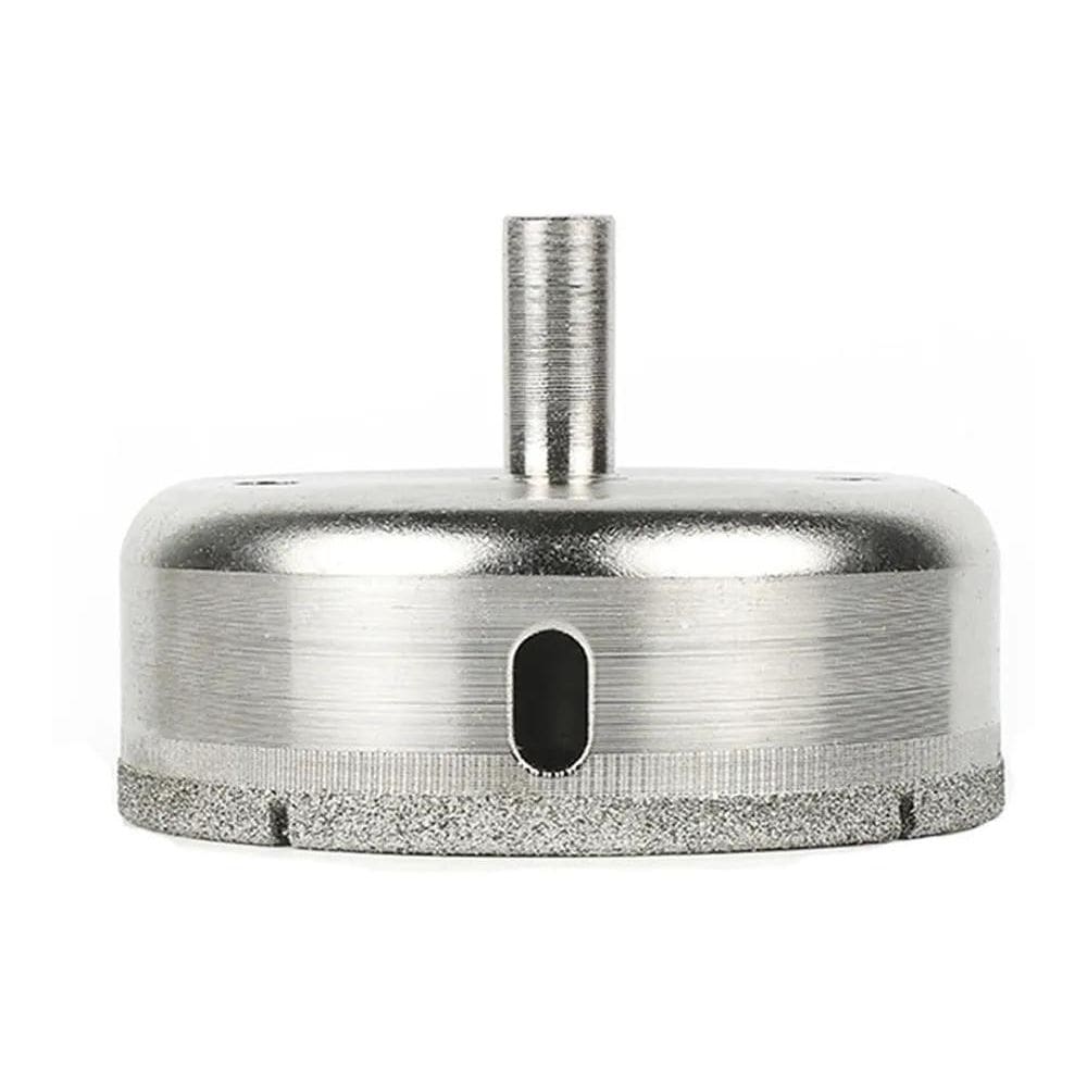 2X Serra Copo Diamantada Broca 100Mm Porcelanato Mármore Pis