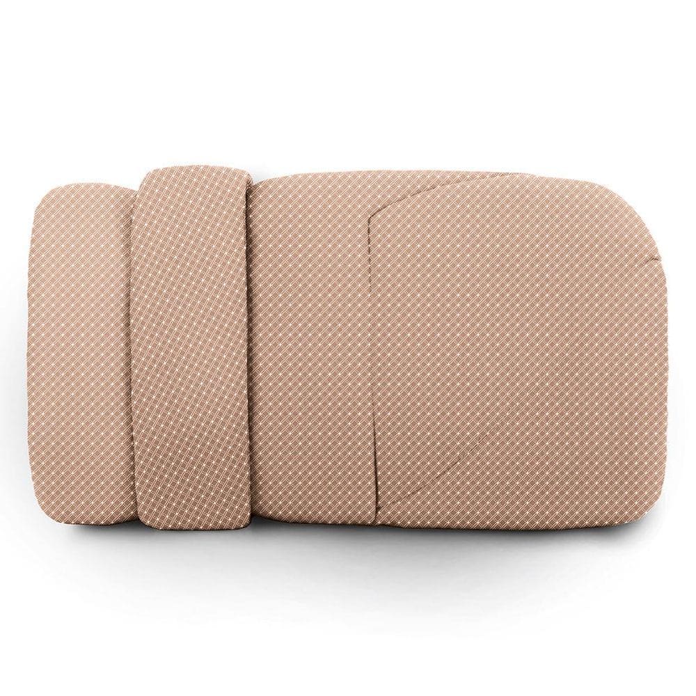 Edredom King Altenburg Toque Acetinado Slim Laranja