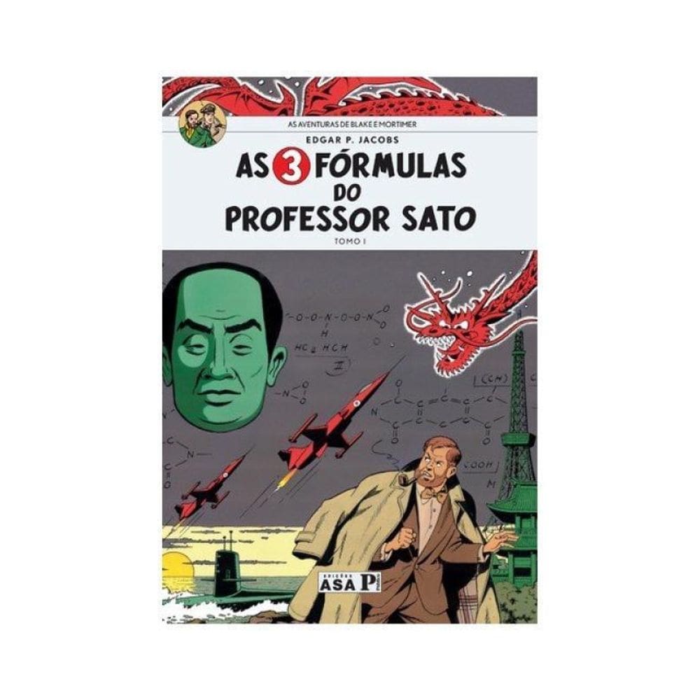 As 3 Fórmulas Do Professor Sato - As Aventuras De Blake E Mortimer - Vol. 1