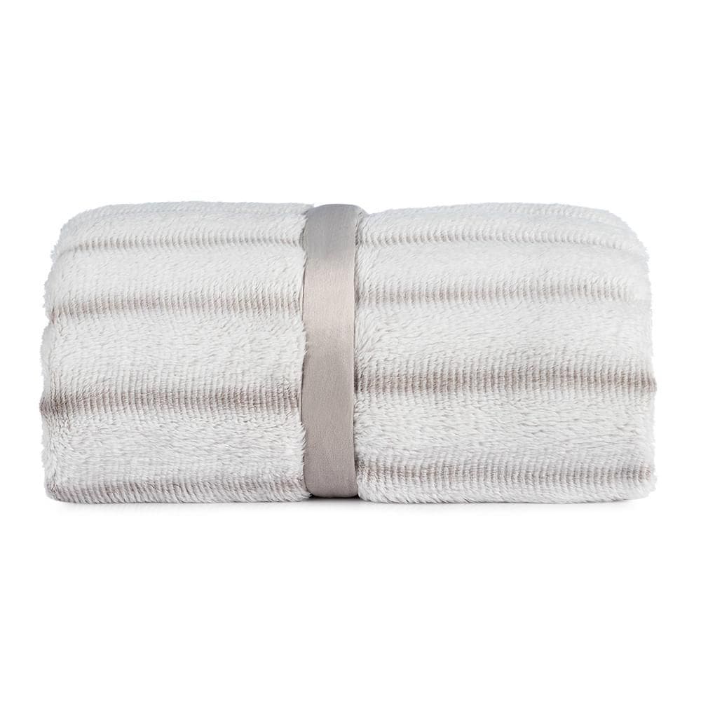 Cobertor Queen Ocean Altenburg Blend Cinza Nuvem