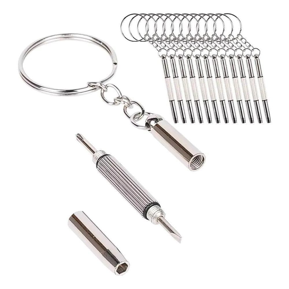 2X 1 Mini Chave Fenda Apertar Parafuso Óculos Relogio Brinqu