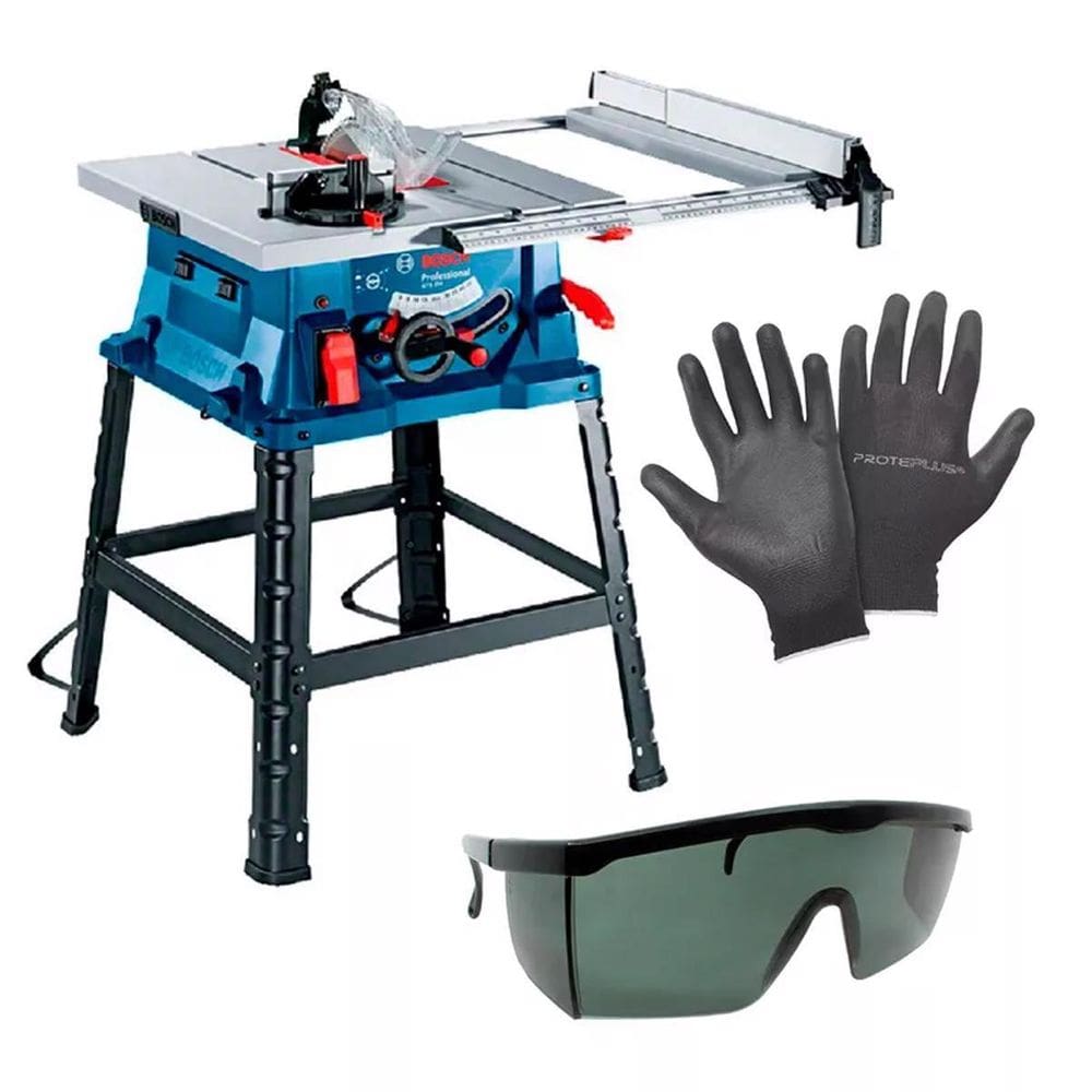 Serra De Mesa Gts 254 1800W 220V Com Óculos E Luva - Bosch