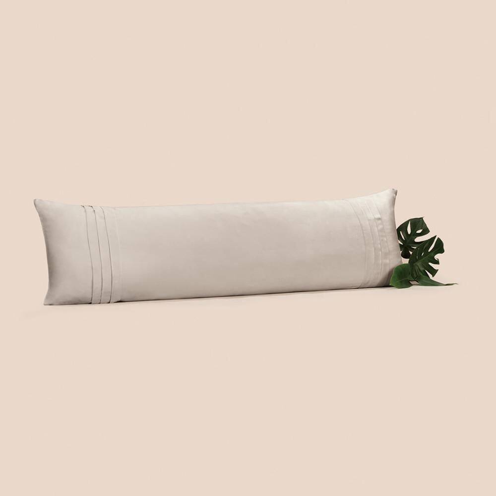 Fronha Body Pillow 40cm x 1,30m  Altenburg Haus Frescor Bege Instinto