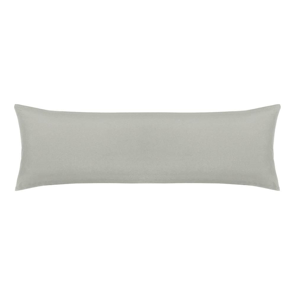 Fronha Body Pillow Altenburg Toque Acetinado 40cm x 1,30m – Cinza