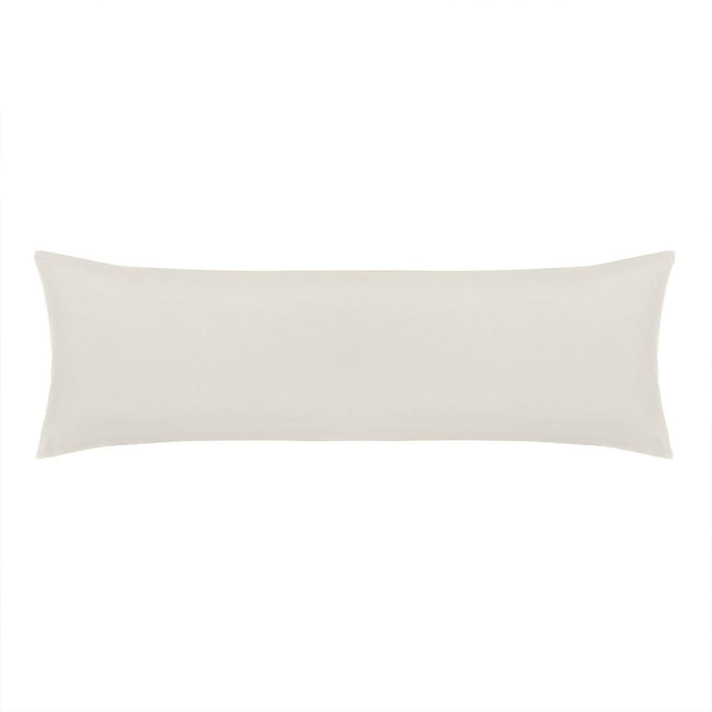 Fronha Body Pillow Altenburg Toque Acetinado Bege Porcelana