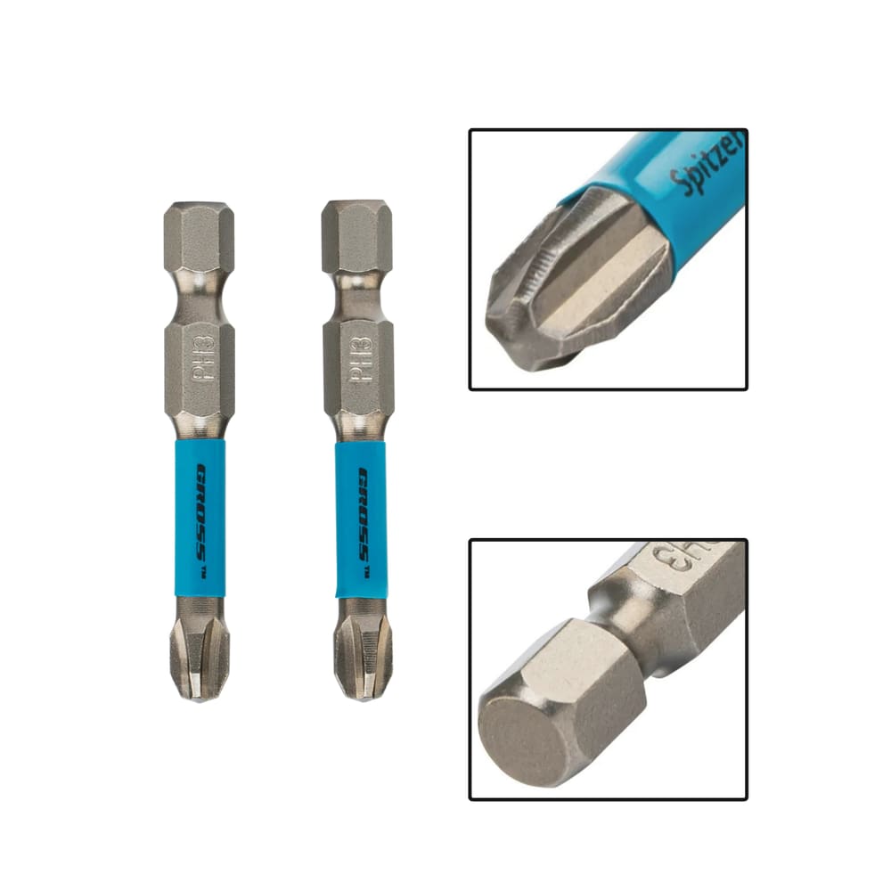 Ponta Bits Torcao Ph3 Aco 50mm Impacto 2 Pecas