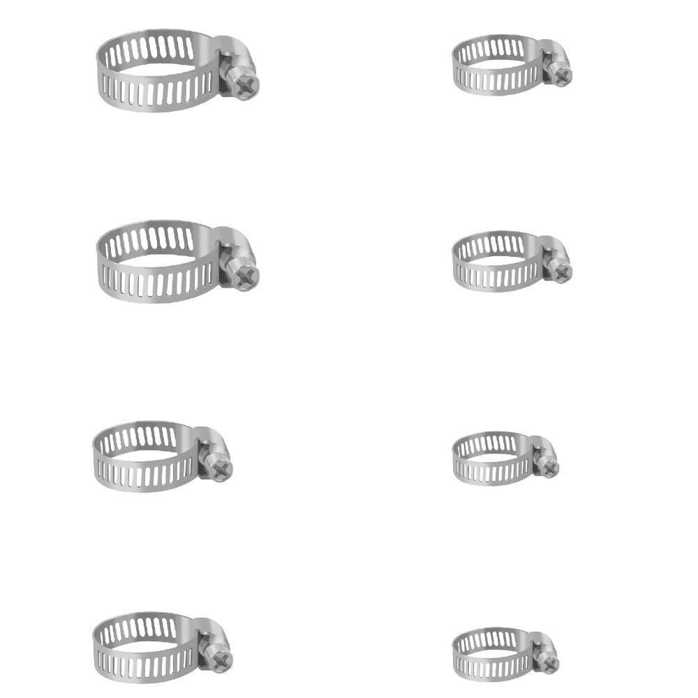 Jogo Abraçadeiras De Aço 16 A 25Mm 8 Peça Bom-2711 Bomvink