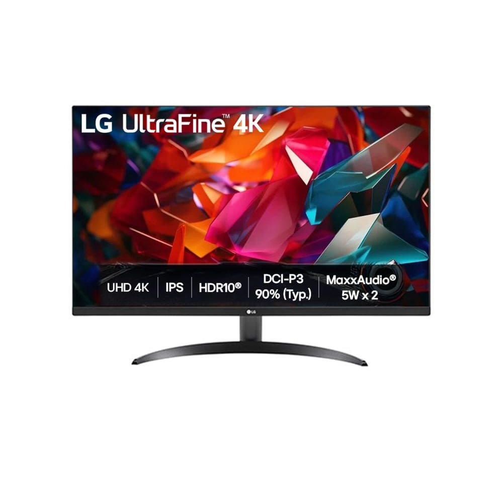 Monitor LG UltraFine™ 32UR500K-B Tela 4K UHD 32”, HDR10, MaxxAudio, Dynamic Action Sync, Black Stabilizer, HDMI