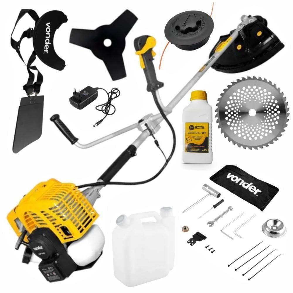 Roçadeira Gasolina Part. Elétrica Rgp415e 41,5cc Serra Vídea