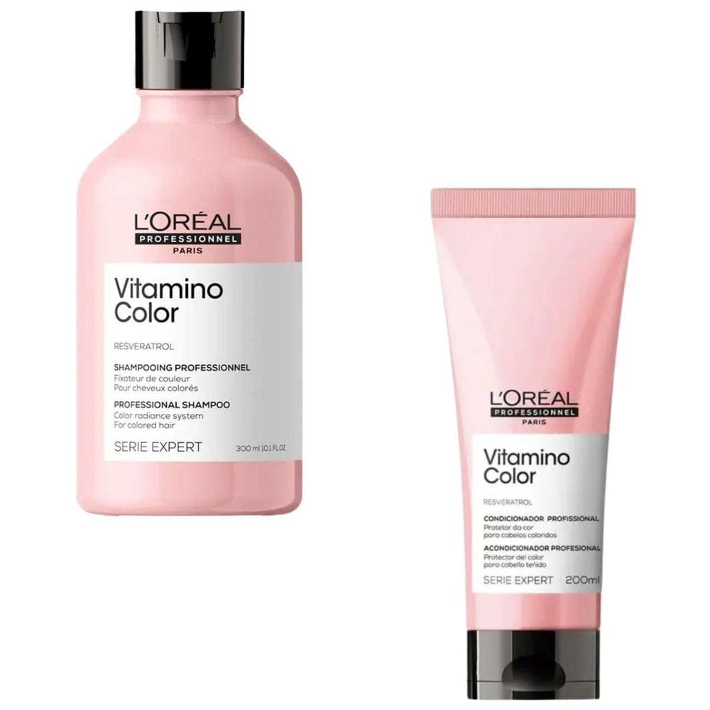 Kit Shampoo E Condicionador Loreal Vitamino