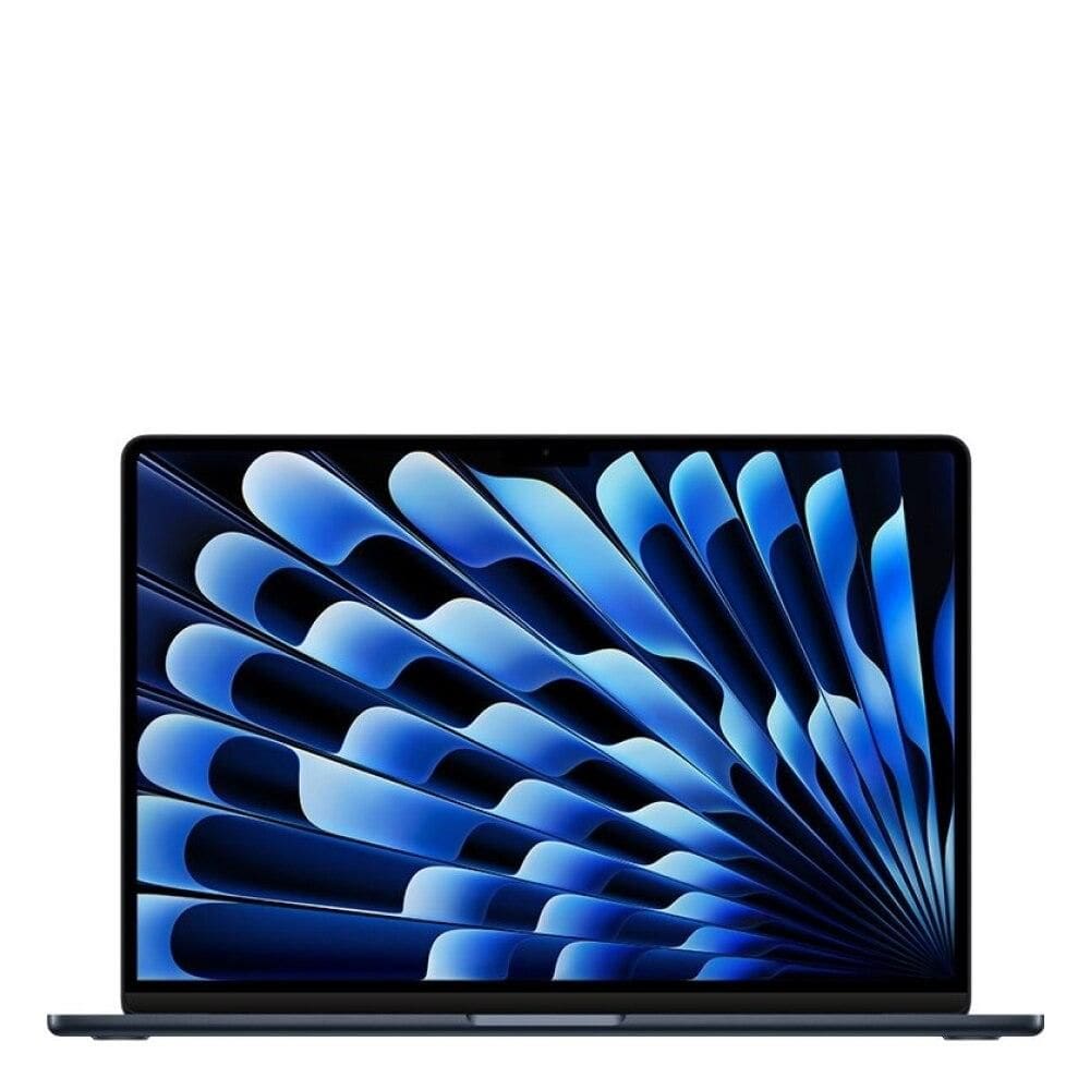 Apple MacBook Air 15”, M3, CPU de 8 núcleos, GPU de 10 núcleos, 16GB RAM, 256GB SSD - Meia-noite