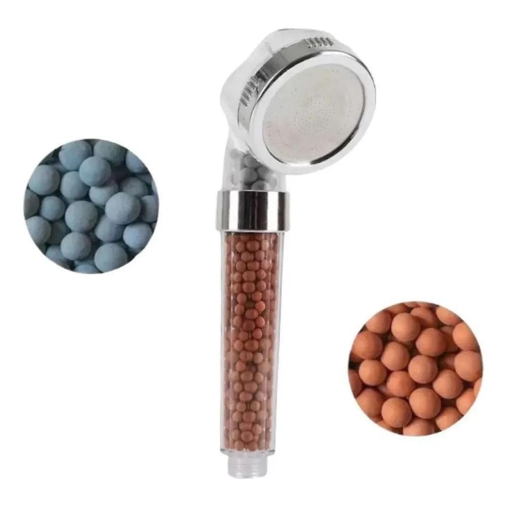 2X Ducha Chuveiro Lavatório Purificador Com Pedras Biotivada