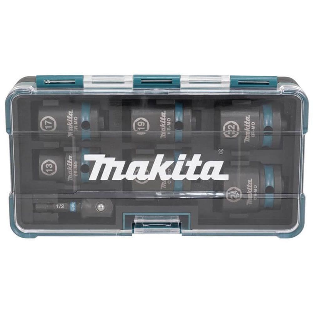 Conjunto De Soquetes De Impacto Com Adaptador Makita E-16592
