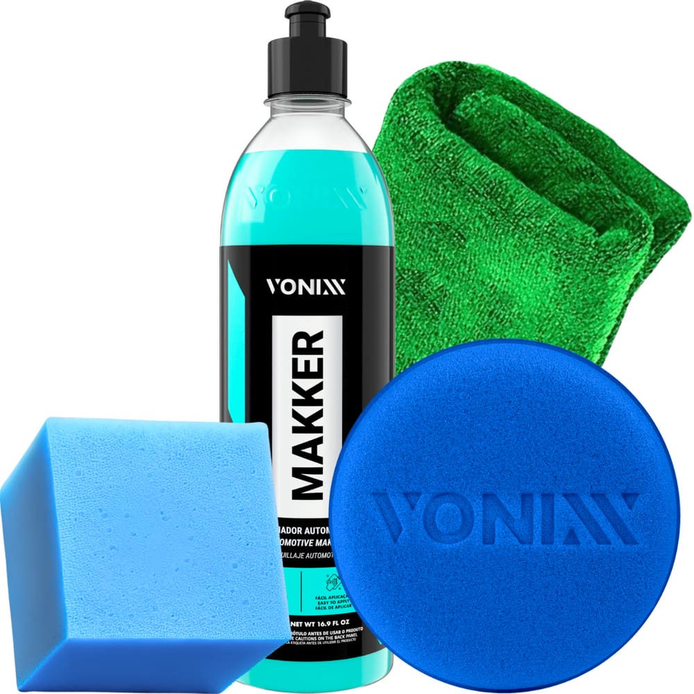 Makker Maquiador Automotivo Renova Pintura Defeitos Vonixx + Pano Aplicador