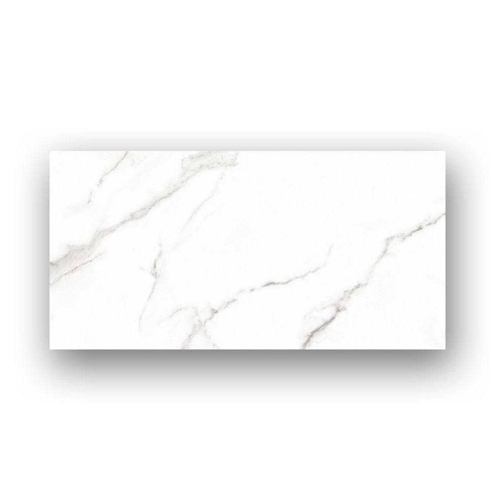 Azulejo Cecafi Selah White Lux Plus - 38x75 A