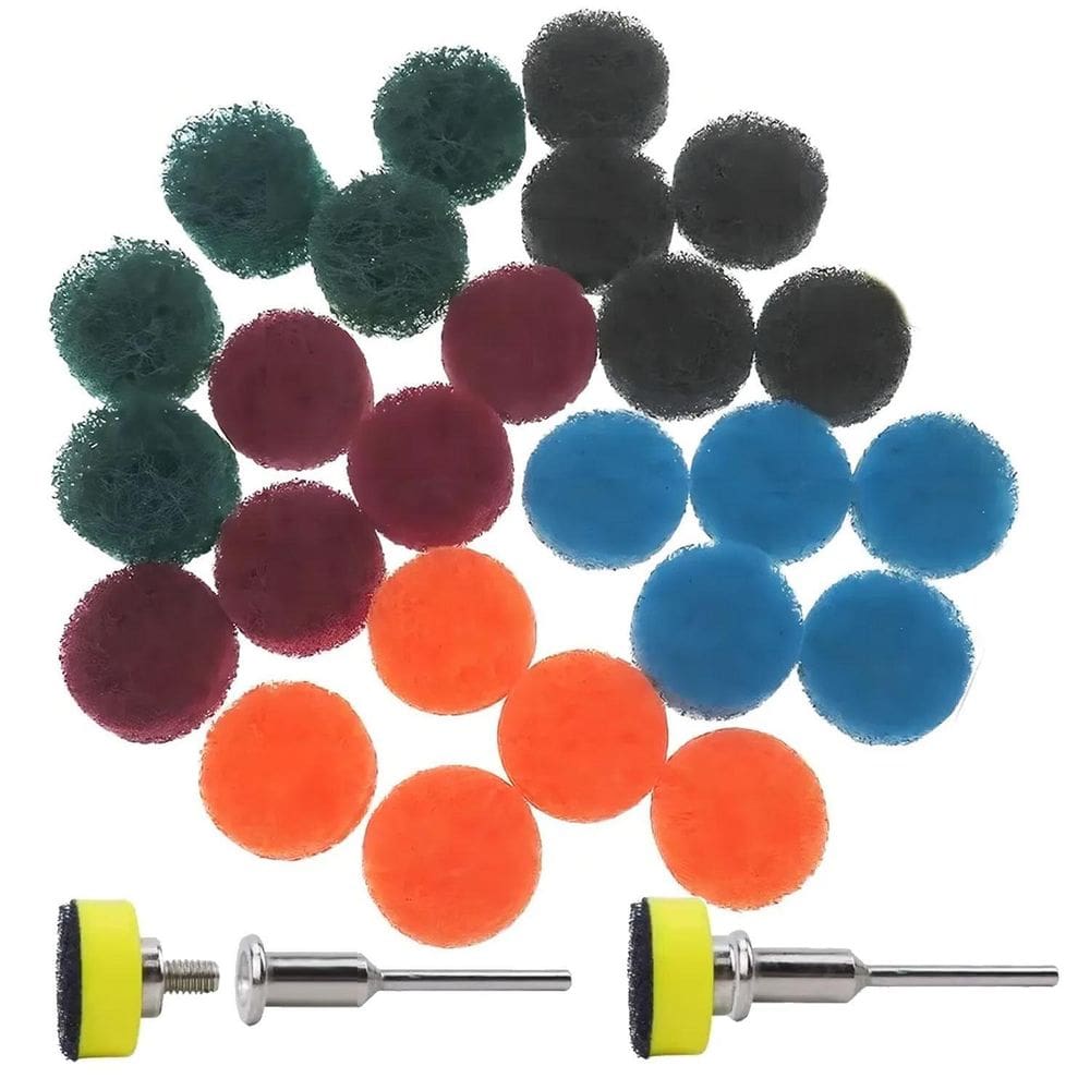 Kit Esponjas Para Polir 54 Peças Para Micro Retífica Dremax