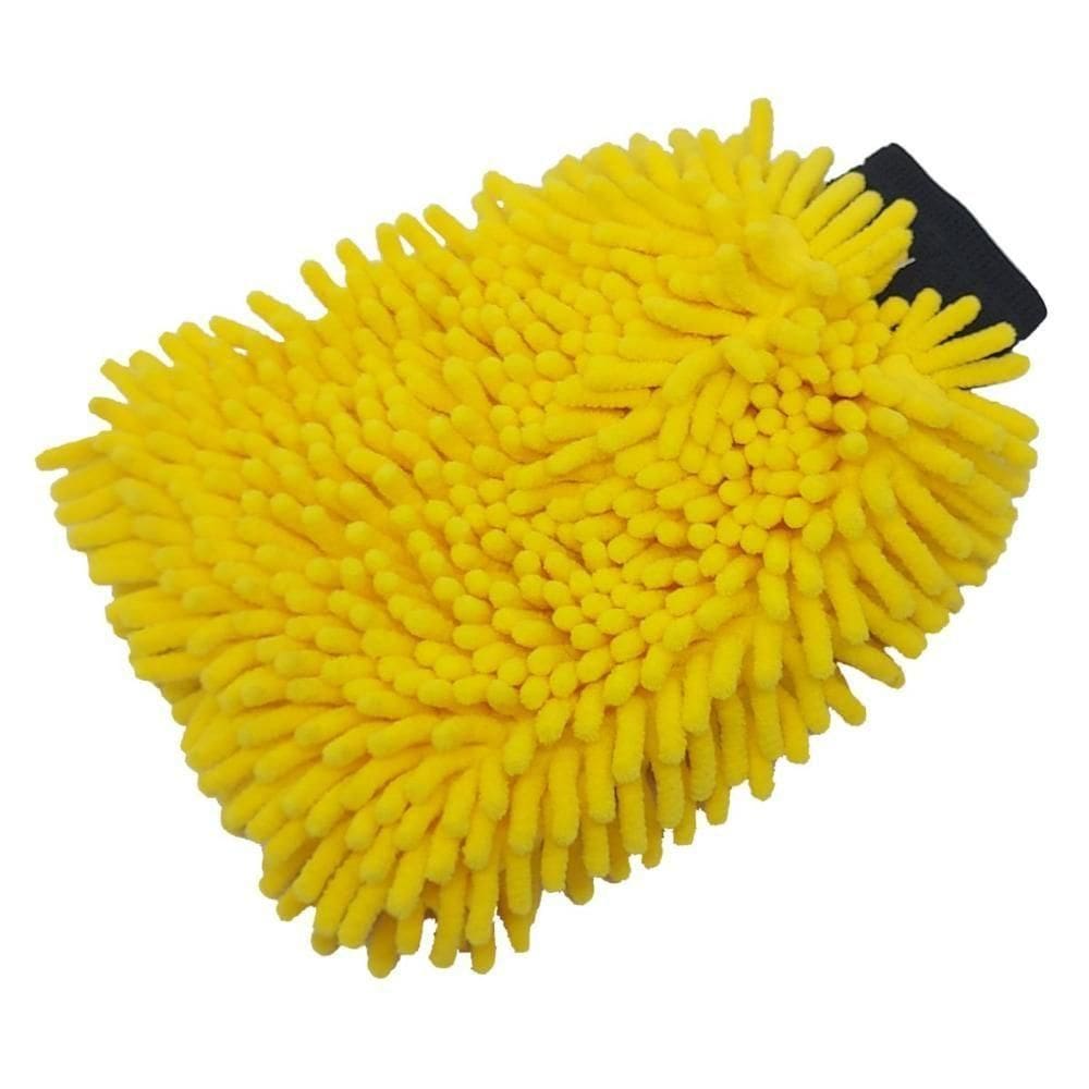 Luva De Microfibra Multiuso Limpeza Lavação Automotiva Carro