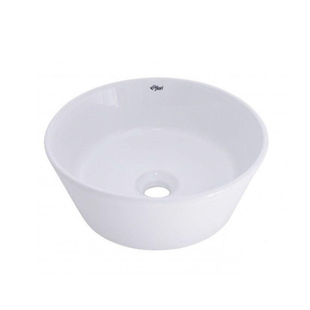 Cuba De Apoio Fiori Redonda Branca