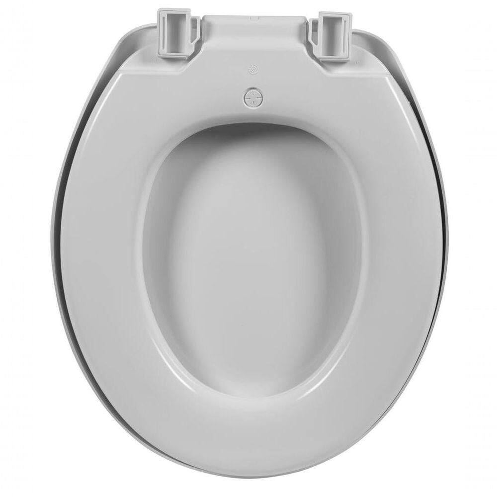 Assento Almofadado Oval Reforçado Branco