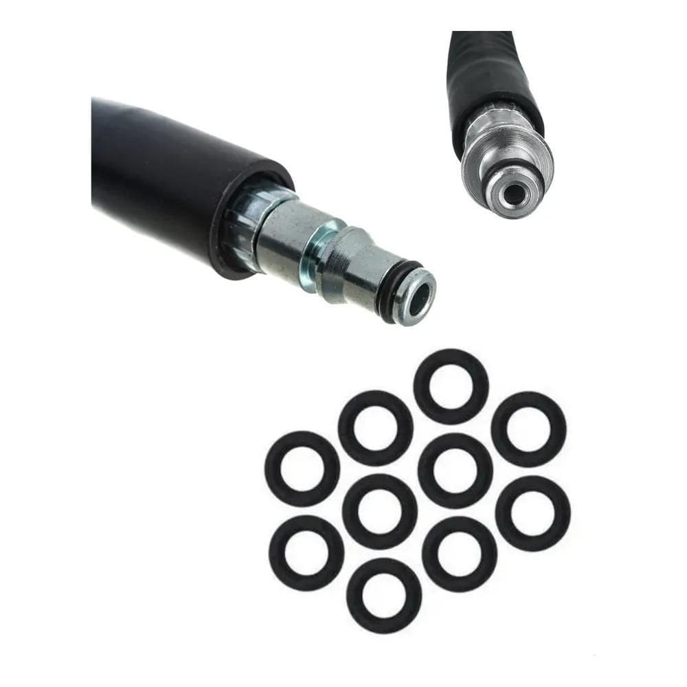 2X Anel Oring Ponta Mangueira Lavadora Alta Pressão Kit 10 U