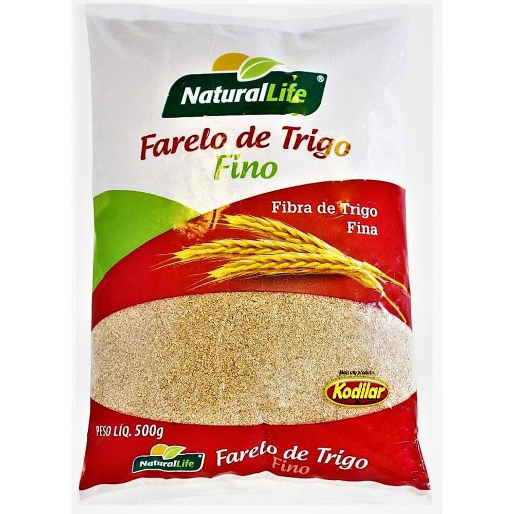 Caixa Com 6 Farelos De Trigo Finos - 500G