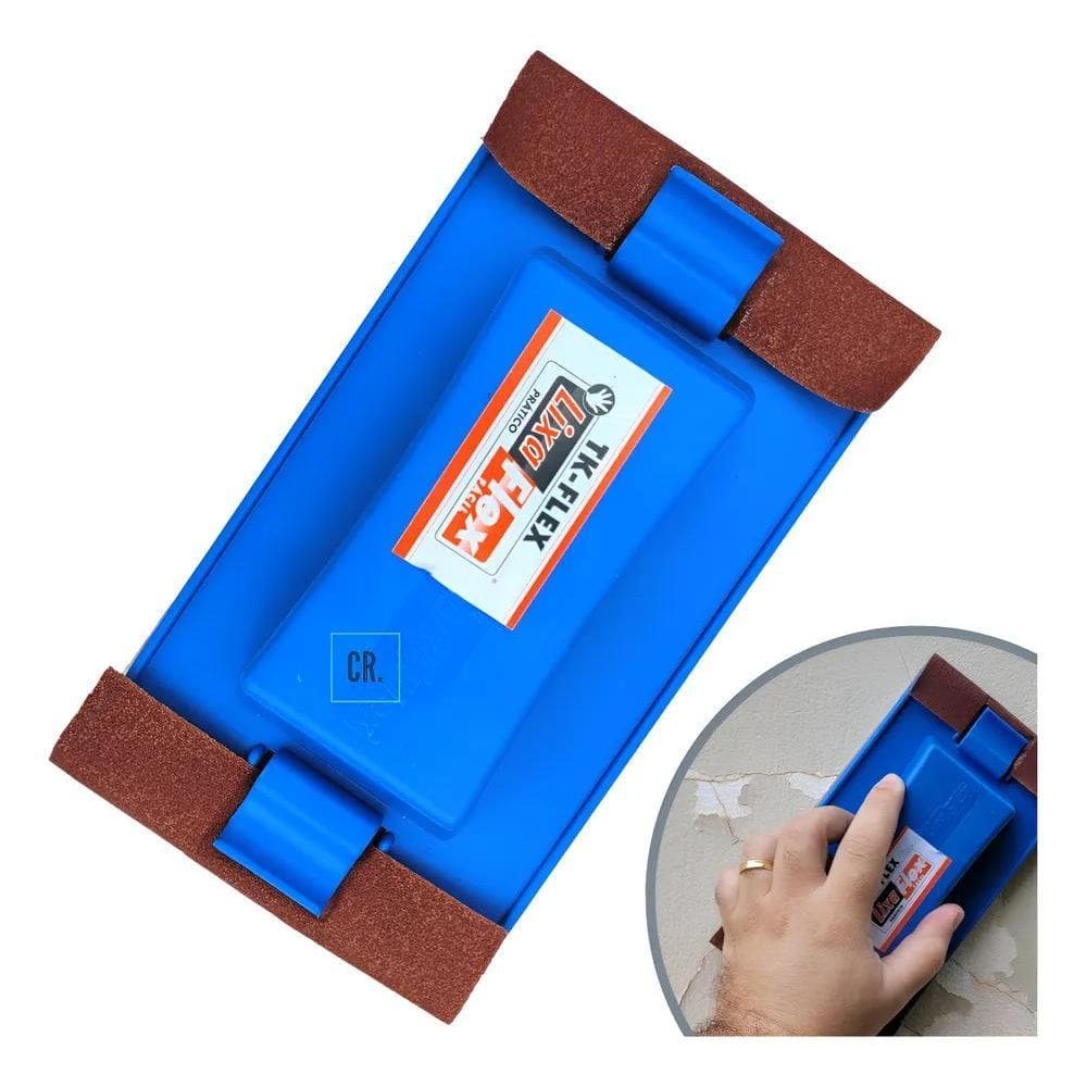 2X Suporte Lixa Meia Lixa Lixador De Paredes Taco Para Lixas