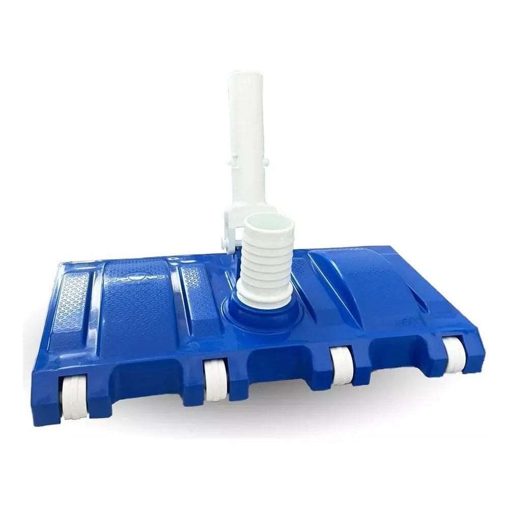Rodo Aspirador Para Limpeza De Piscina 8 Rodas Brustec