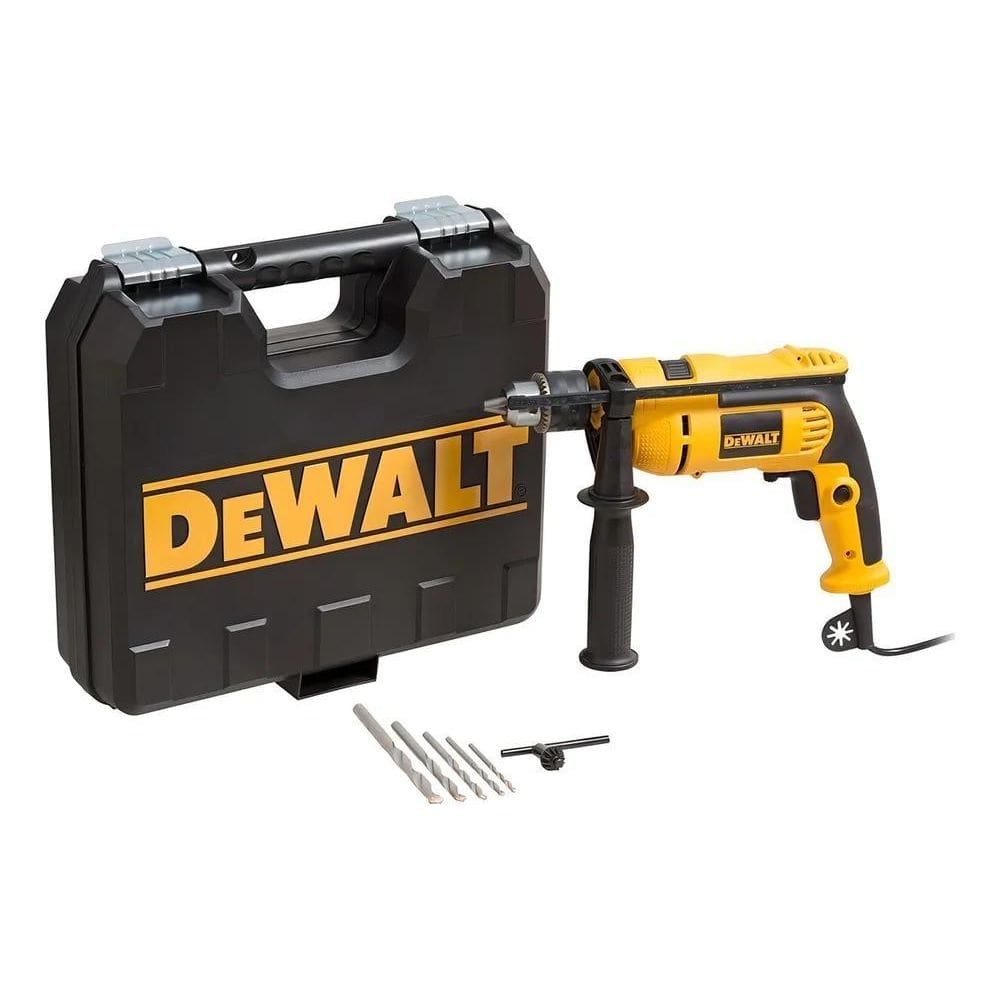 2X Furadeira E Parafusadeira Elétrica 13Mm Dewalt Modelo Dwd