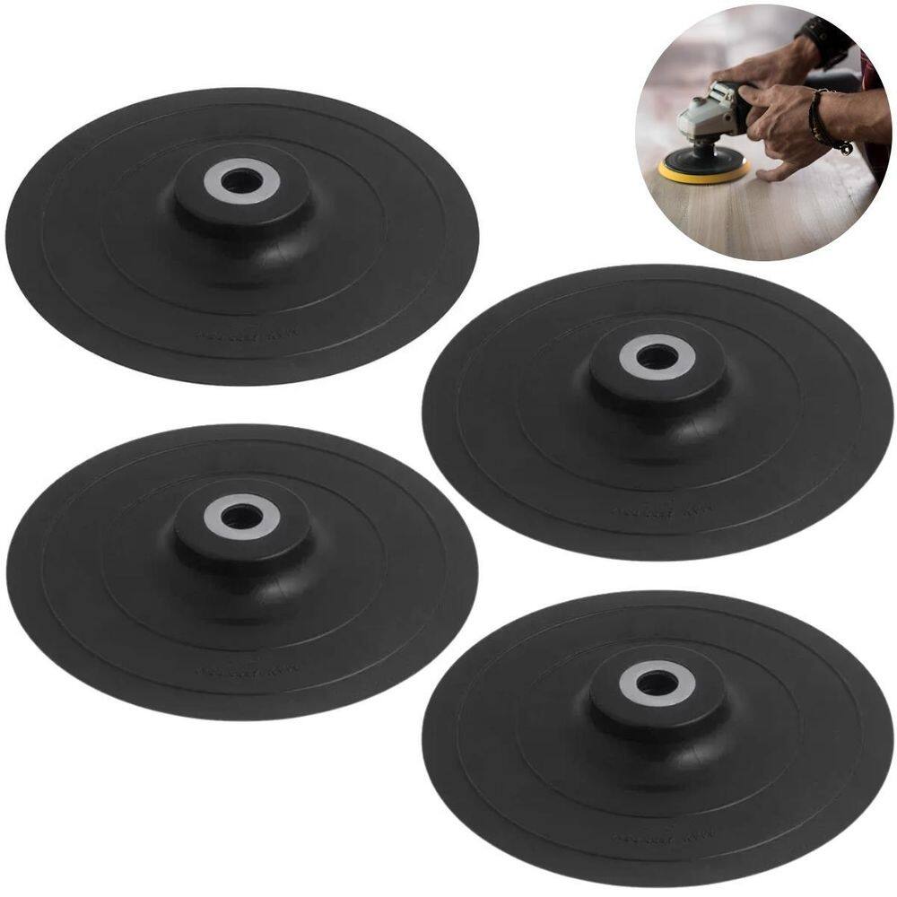 Suporte De Borracha Para Disco De Lixa Boina 115Mm 04 Un