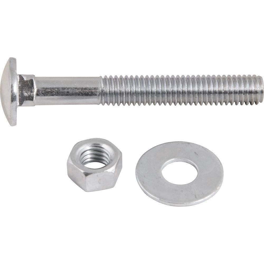 Parafuso Francês 3/8`X3`` Com Porca E Arruela 2 Peças Vonder