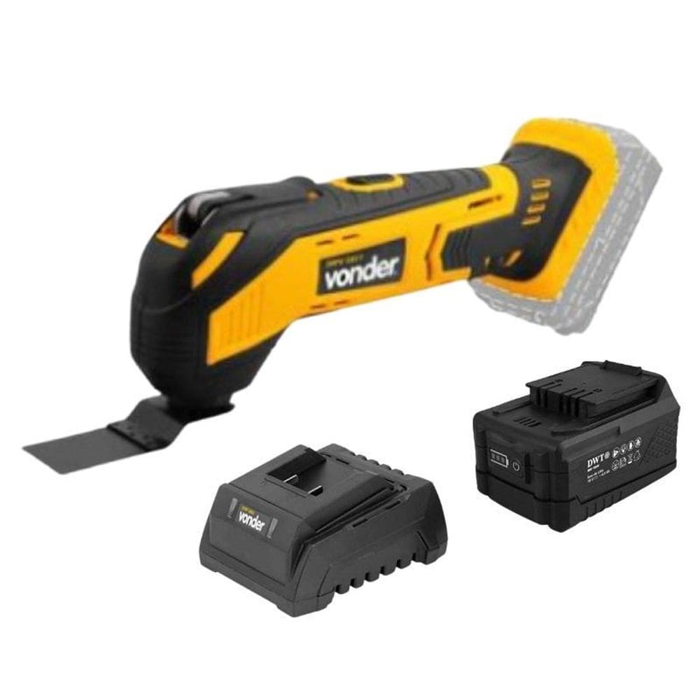 Lixadeira Multifunção Imfv1817 Vonder C/1 Bateria 4.0Ah Dwt