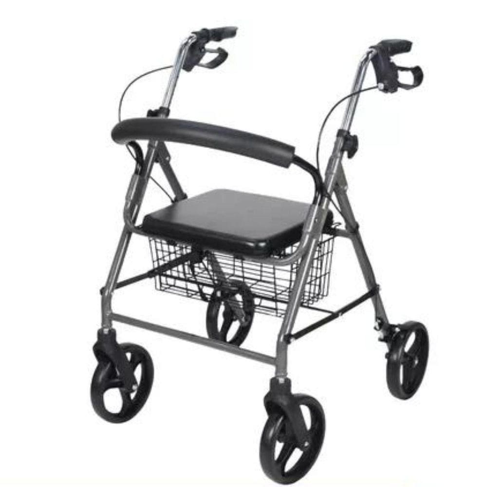 Andador 4 Rodas Idoso Dobravel Regulavel Sc302 Hidrolight