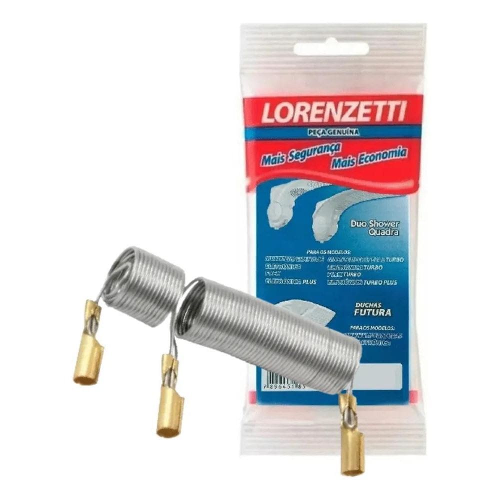 2X Resistência Duo Shower E Ducha Futura 220V 7500W Lorenzet