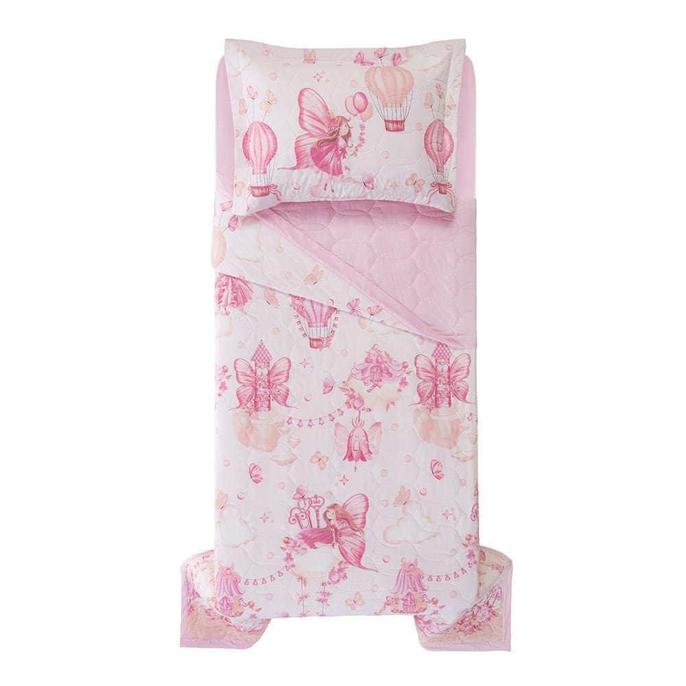 Kit Colcha Solteiro Karsten 180 Fios Segredo Das Fadas