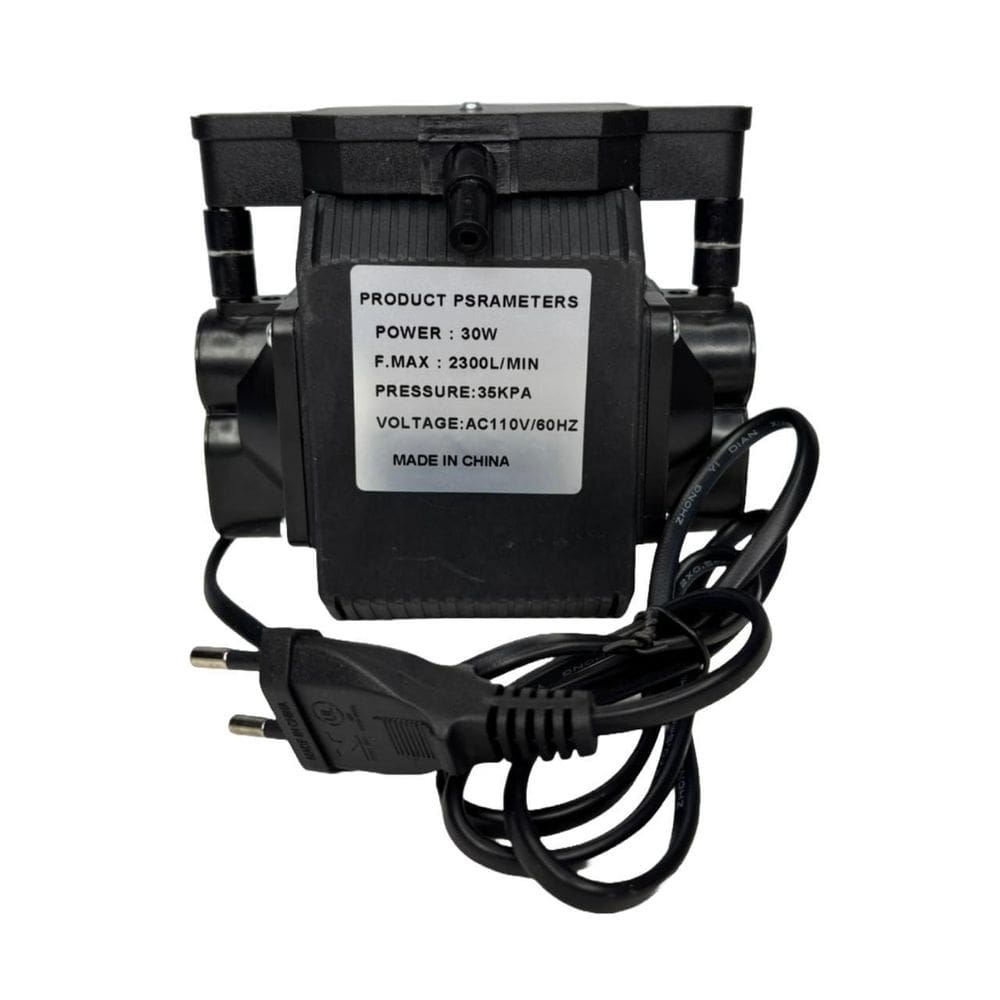 Compressor Ar Nb-60D 30W Oxigenador Pedra Porosa Mangue 110V