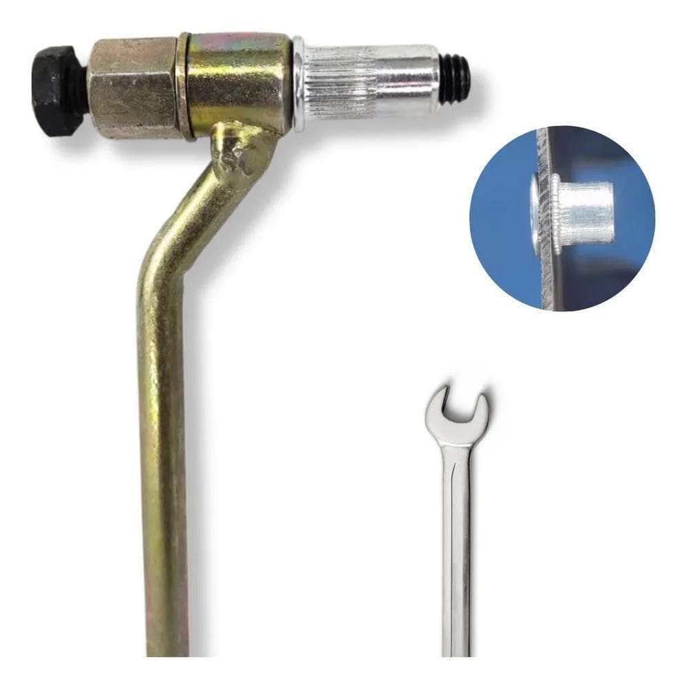 2X Rebitador Manual Rebitadeira De Porca Rebite De Rosca M6
