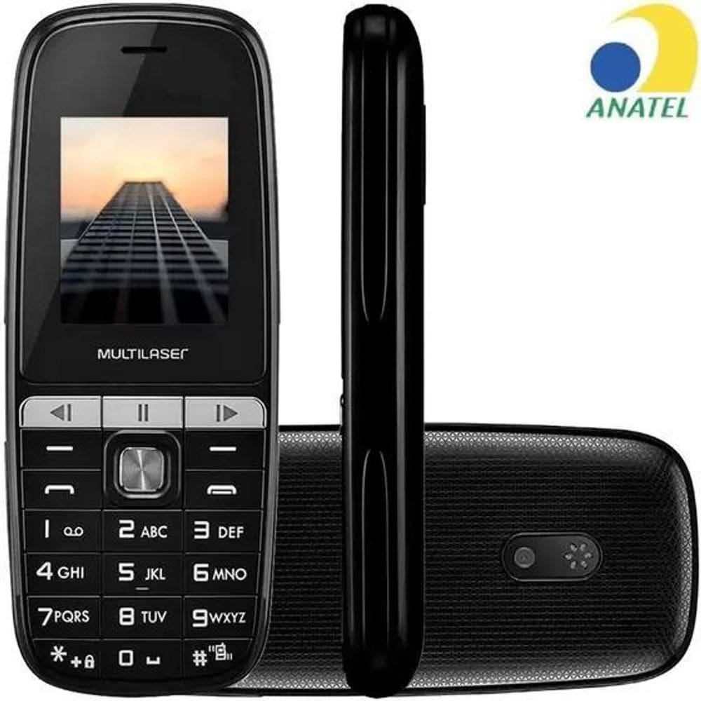 Telefone Celular Para Idoso Dual Sim Preto Up Play