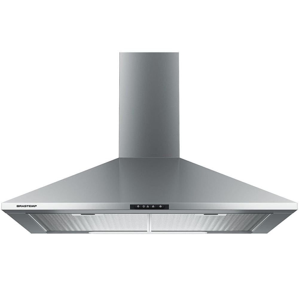 Coifa Exaustor Depurador Cozinha Fogão Brastemp Inox 110V