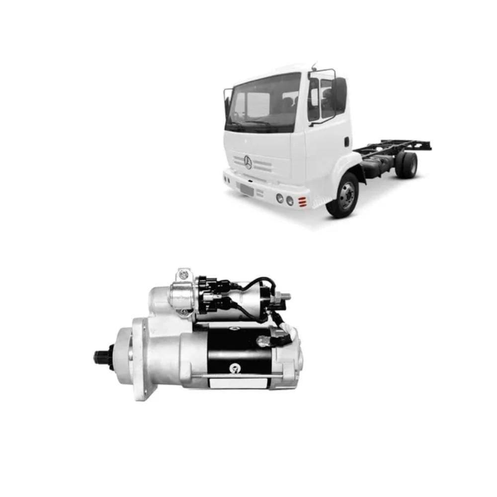 Motor Partida Arranque Mb 712 Om 304 1992 A 2004 10518639