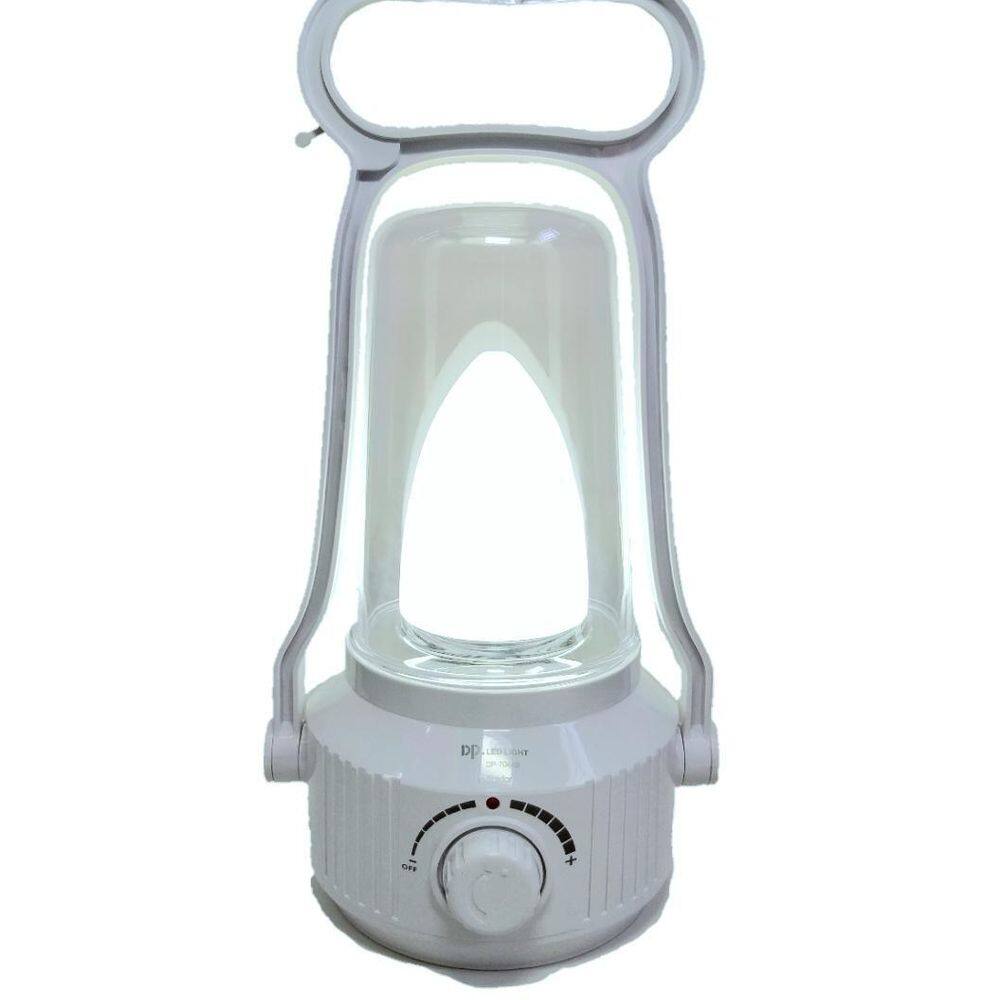 Lanterna Lampião Led Recarregável Acampamento Dp-7044B