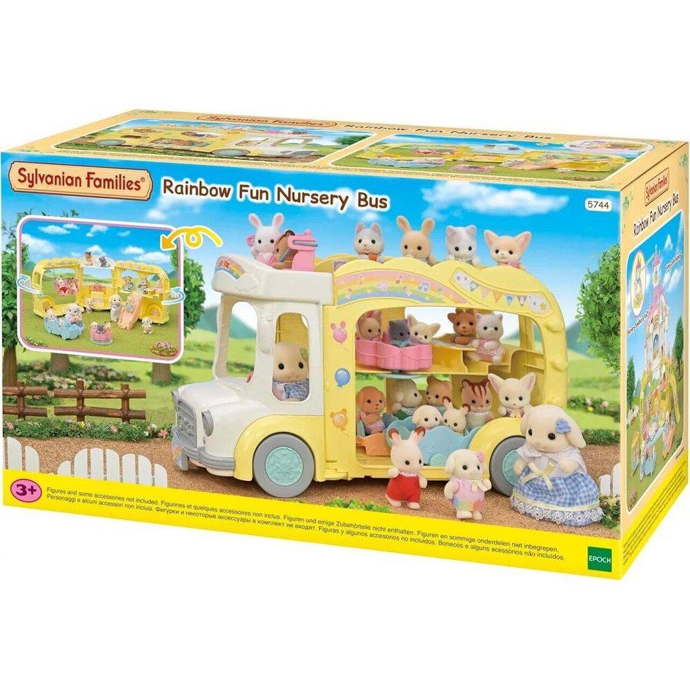 Sylvanian Families Ônibus Arco-Íris Jardim Da Infância 5744
