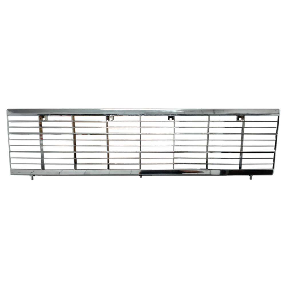 Grade frontal radiador opala caravan preta friso cromado