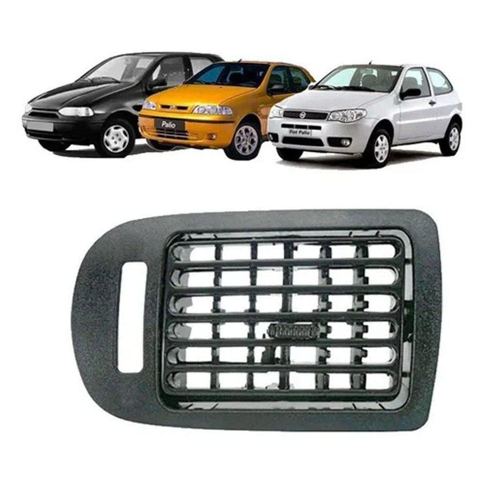 Moldura difusor lateral direita palio g1 g2 fire preto - ap1