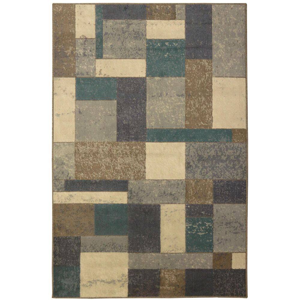 Tapete Capri 5771 Geometrico 2,00X3,00M 200X300Cm Turquesa