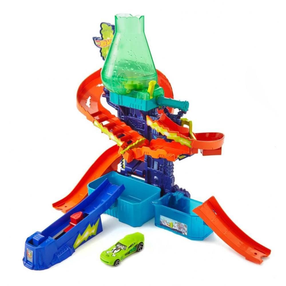 Hot Wheels Pista City Color Change Estação Cientific Mattel