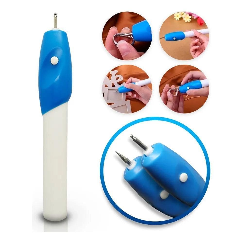 2X Caneta Gravadora Portátil Peças Para Gravar Objetos