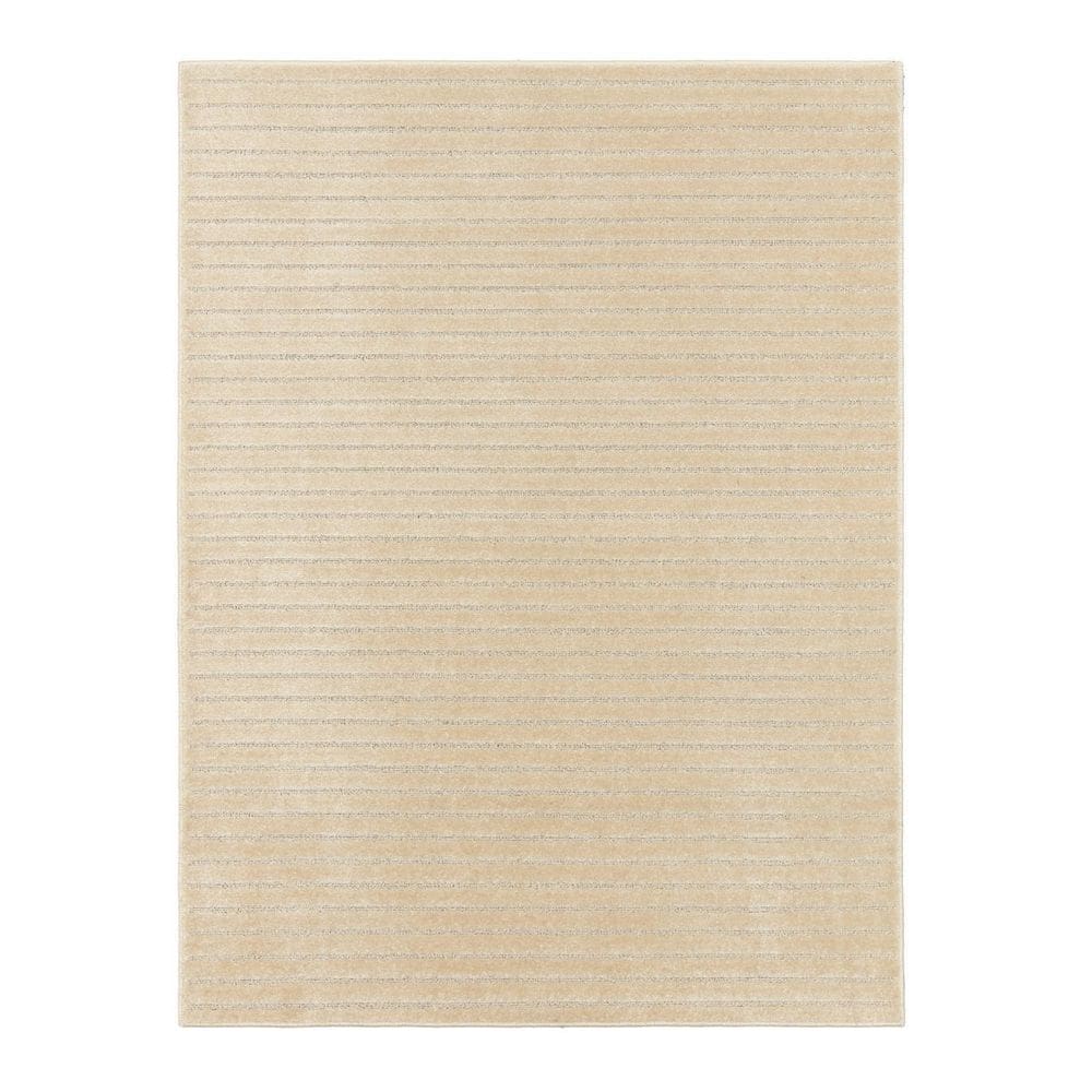 Tapete Realce Listrado 3D Alto Relevo 200X300 Cm 2X3 M Areia