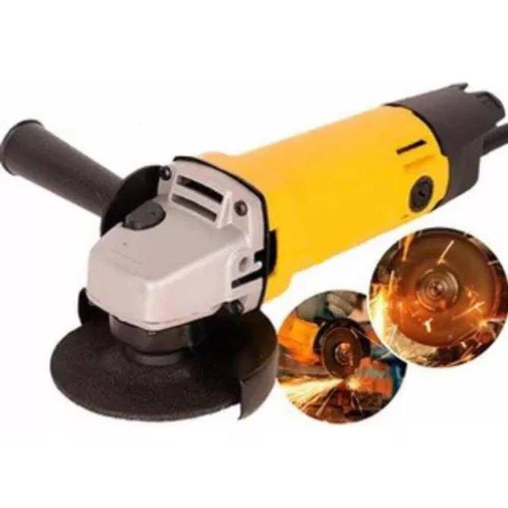 Lixadeira Esmerilhadeira Angular Pequena 700W Disco 115Mm