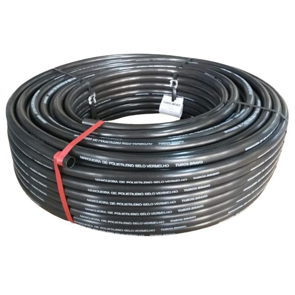 Mangueira De Polietileno 3/4 X 1,80 X 100 M - Selo Vermelho