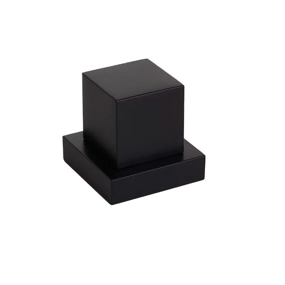 Acabamento Para Registro Deca Quadrado 50Mm 11/2 Preto Fosco